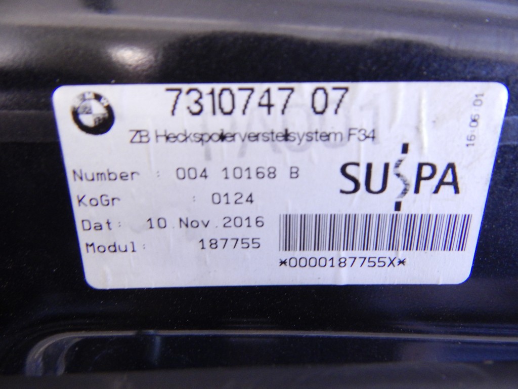 Спойлер BMW 3-Series (F30/F31/F34/F35) купить в России